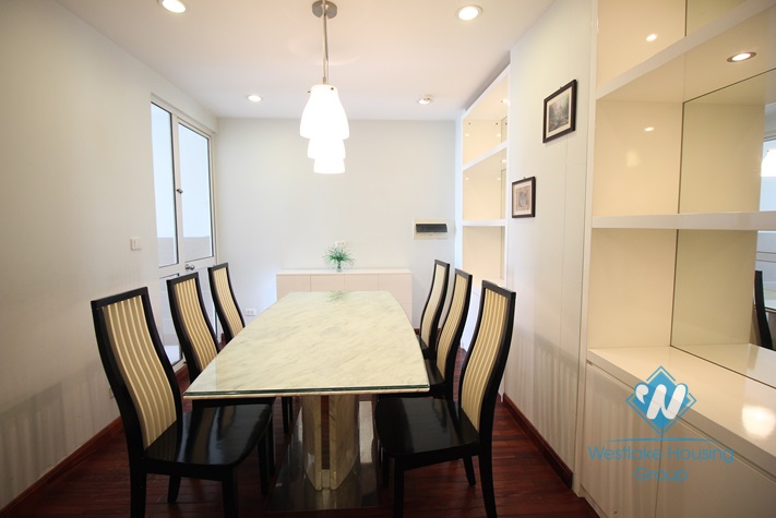 Three bedrooms apartment for rent in P building Ciputra, Ha Noi